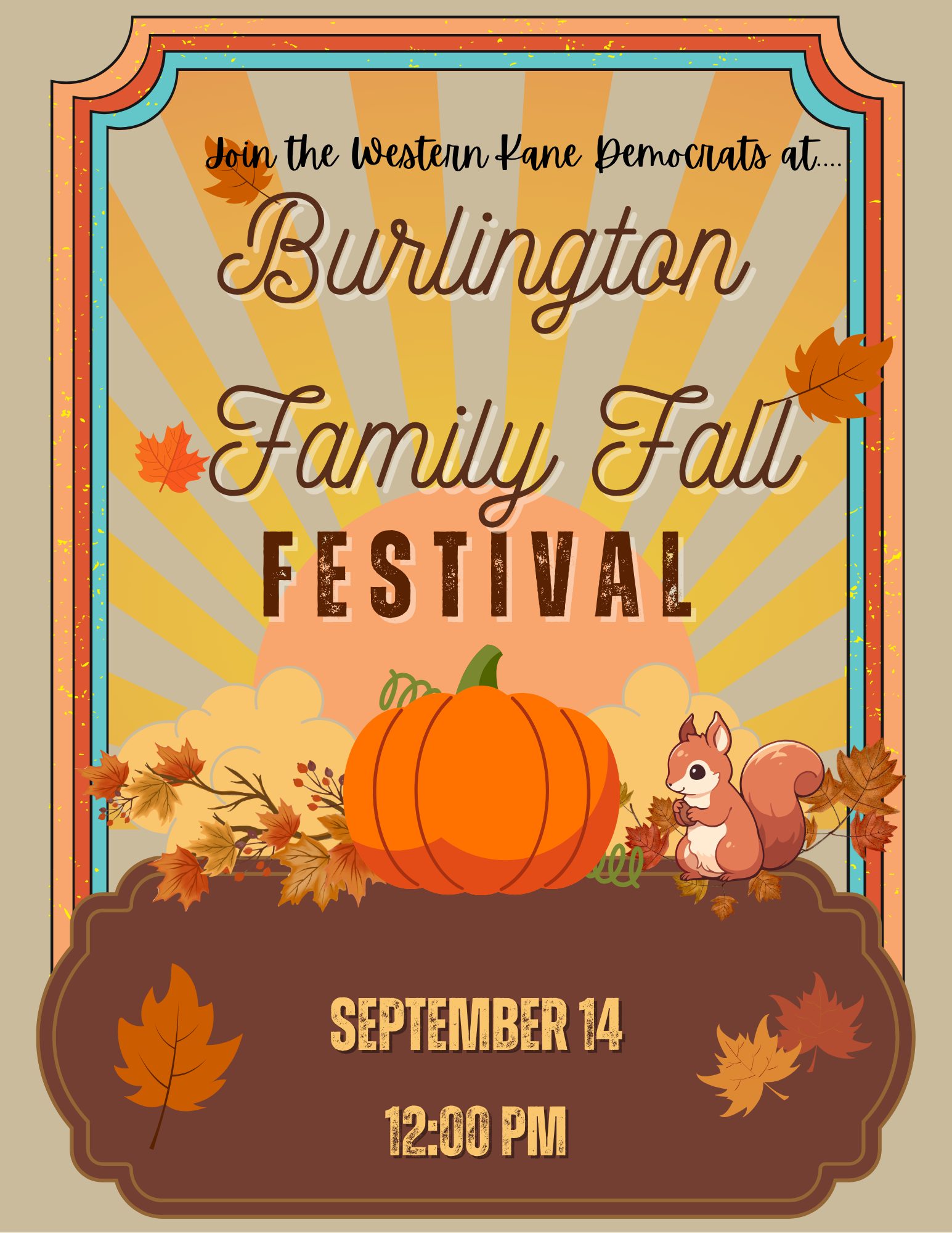 2025 wkd burlington family fall fest parade