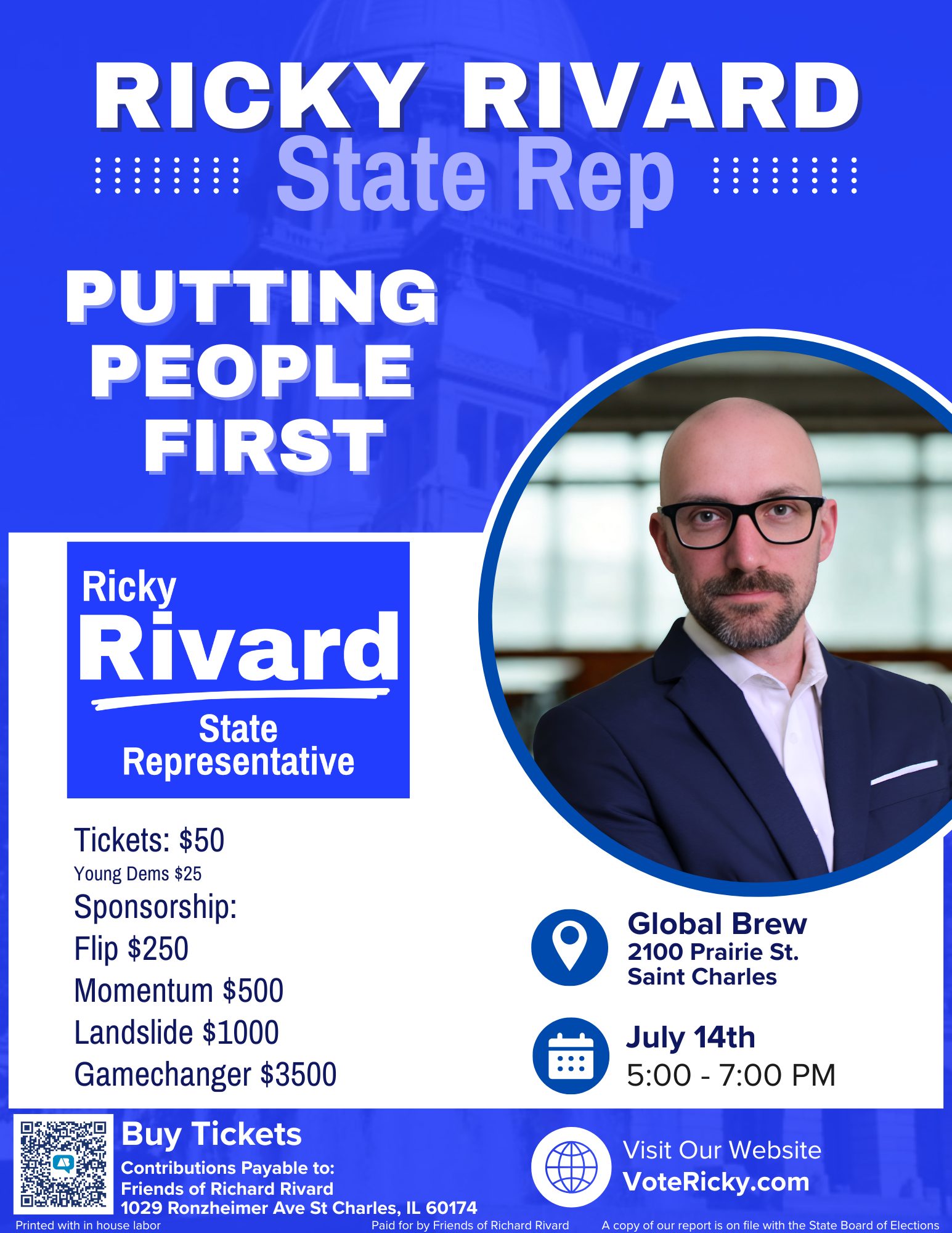 fundraiser flyer