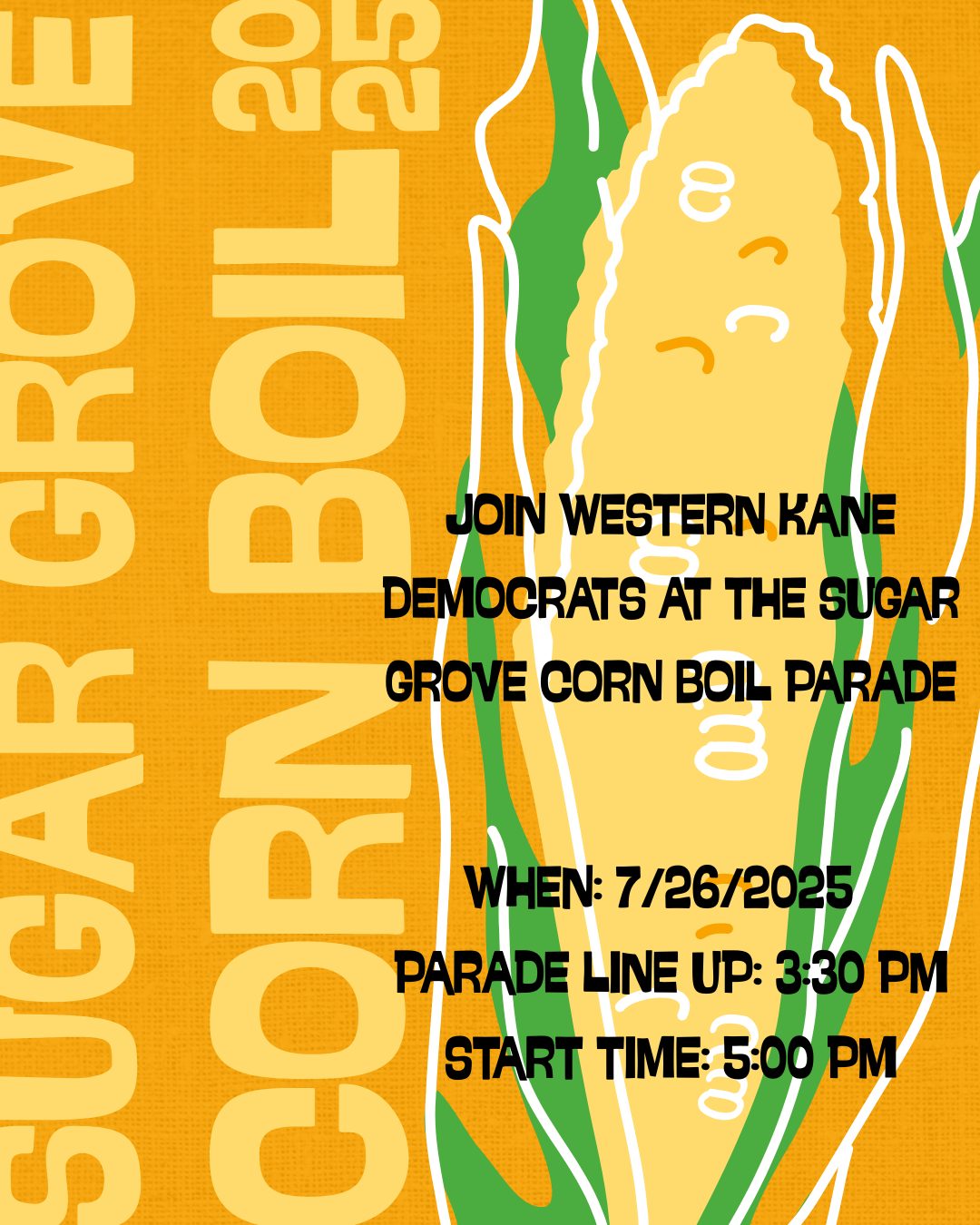 sugar grove corn boil parade 2025